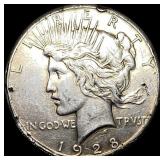 1928 Silver Peace Dollar HIGH GRADE