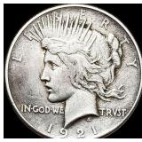 1921 Silver Peace Dollar CLOSELY UNCIRCULATED
