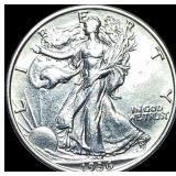 1936 Silver Half Dollar Walking Liberty CLOSELY UN