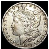 1891-O Silver Morgan Dollar NEARLY UNCIRCULATED