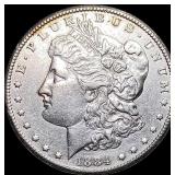 1884-CC Morgan Silver Dollar CLOSELY UNCIRCULATED