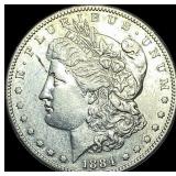 1884-S Silver Morgan Dollar CLOSELY UNCIRCULATED