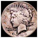 1921 Silver Peace Dollar NICELY CIRCULATED