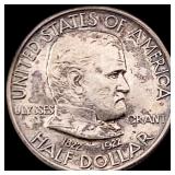 1922 Silver Half Dollar Grant CLOSELY UNCIRCULATED