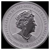 2023 Platinum 1/2 oz 50 Dollars Australia Barn Owl