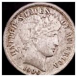 1906-O Silver Barber Dime NEARLY UNCIRCULATED