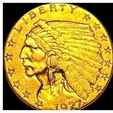 1927 Indian Head Gold $2.50 Quarter Eagle CLOSELY