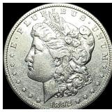 1892 Morgan Silver Dollar NEARLY UNCIRCULATED