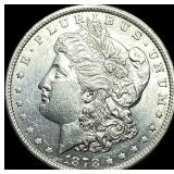1878 Silver Morgan Dollar CLOSELY UNCIRCULATED