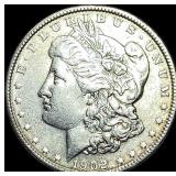 1902 Morgan Silver Dollar CLOSELY UNCIRCULATED