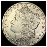 1897-S Silver Morgan Dollar CLOSELY UNCIRCULATED