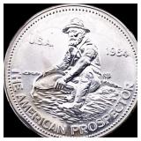 1984 Engelhard 1 oz Silver Round SUPERB GEM BU