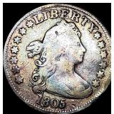 1805 Draped Bust Quarter LIGHTLY CIRCULATED