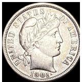 1901-O Barber Dime HIGH GRADE