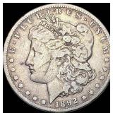 1892-CC Morgan Silver Dollar NICELY CIRCULATED