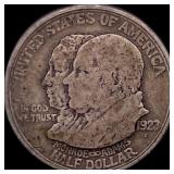 1923-S Silver Monroe Doctrine Half Dollar LIGHTLY