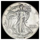 1941 Silver Half Dollar CHOICE AU