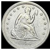 1856 Seated Liberty Quarter CLOSELY UNCIRCULATED