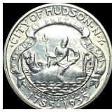 1935 Hudson Silver Half Dollar CLOSELY UNCIRCULATE