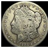 1904-S Silver Morgan Dollar NICELY CIRCULATED