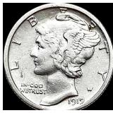1919-S Mercury Dime CLOSELY UNCIRCULATED