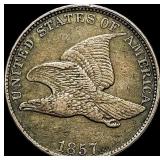 1857 Flying Eagle Cent CLOSELY UNCIRCULATED