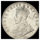 1919 India Silver 1 Rupee UNCIRCULATED