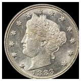 1883 Liberty Head Nickel No Cents UNCIRCULATED