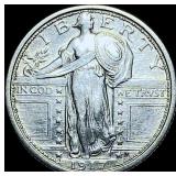 1917 Type 1Standing Liberty Quarter CHOICE AU