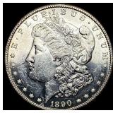 1890-S Silver Morgan Dollar UNCIRCULATED