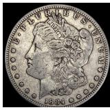 1884-S Morgan Silver Dollar LIGHTLY CIRCULATED