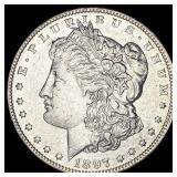 1897 Morgan Silver Dollar CLOSELY UNCIRCULATED