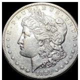 1884-S Silver Morgan Dollar CLOSELY UNCIRCULATED