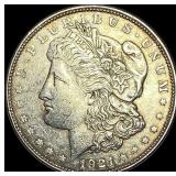 1921 Silver Morgan Dollar CLOSELY UNCIRCULATED