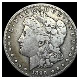 1890-CC Silver Morgan Dollar LIGHTLY CIRCULATED