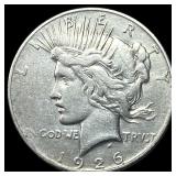 1926 Peace Silver Dollar NEARLY UNCIRCULATED