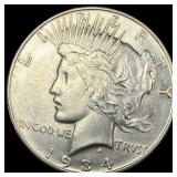 1934-D Silver Peace Dollar CLOSELY  UNCIRCULATED