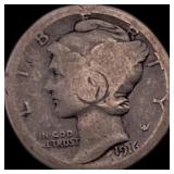 1916 Mercury Dime NICELY CIRCULATED