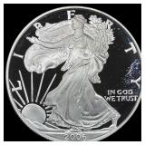 2006-W Silver American Eagle Proof $1 GEM PROOF