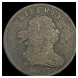 1803 Draped Bust Half Cent NICELY CIRCULATED