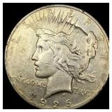 1926 Peace Silver Dollar NEARLY UNCIRCULATED