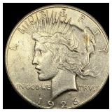 1926-S Silver Peace Dollar NEARLY UNCIRCULATED