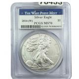 2014-W Silver Eagle PCGS MS70