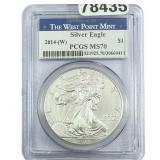 2014-W Silver Eagle PCGS MS70