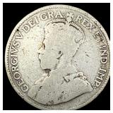 1915 Canada Silver 25 Cents NICELY CIRCULATED