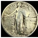 1918-S Silver Standing Liberty Quarter LIGHTLY CIR