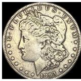 1893-S Silver Morgan Dollar NEARLY UNCIRCULATED