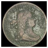 1806 Copper Half Cent Draped Bust LIGHTLY  CIRCUL