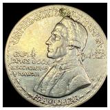 1928-S Silver Hawaiian Sesquicentennial Half Dolla