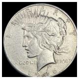 1926-S Silver Peace Dollar NEARLY UNCIRCULATED